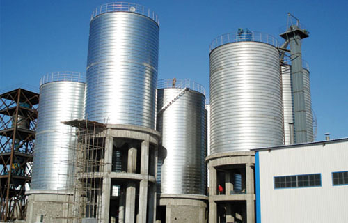 Storage Silo For Calcined Petroleum Coke