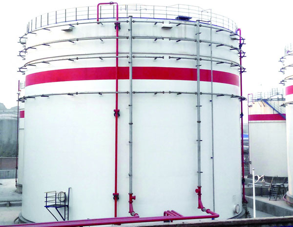 Fire water tank