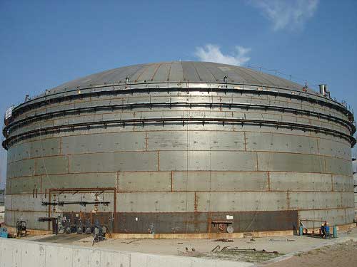 internal floating roof tank