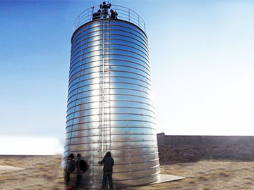 lime storage silo