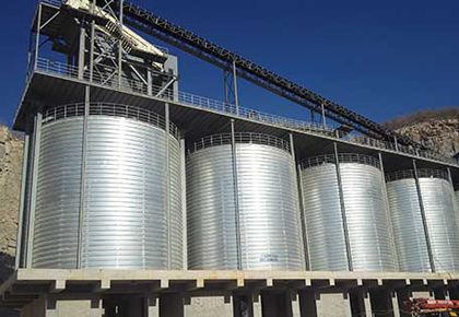 Lime Silo